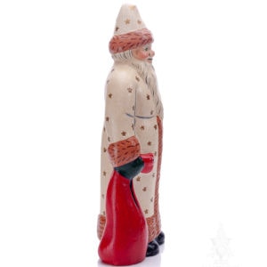 White Coat Father Christmas with Gold Stars (Edition of 5)
