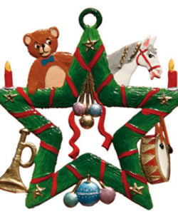 Gift Star Pewter Ornament by Wilhelm Schweizer