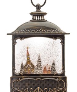 Church Snowglobe Lantern