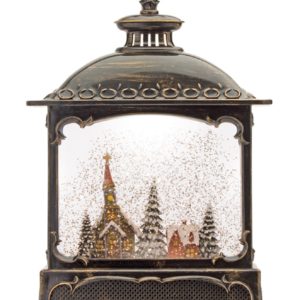 Church Snowglobe Lantern