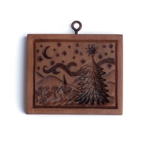Starry Christmas Tree Cookie Mould Reproduction