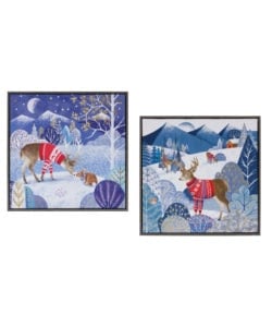 Forest Friends Framed Wall Art (Assorted)