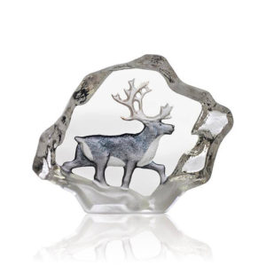 Målerås Swedish Crystal Christmas Reindeer