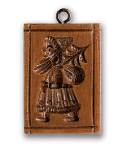 Small Santa Cookie Mould Reproduction