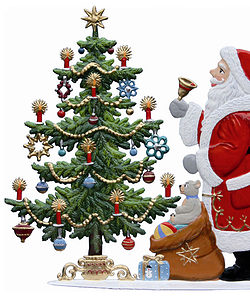 Santa’s Here! Pewter by Wilhelm Schweizer