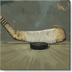 Hockey Stick Sports Giclee Wall Art