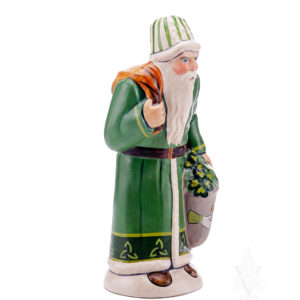Celtic Triquetra Knot Irish Santa with Claddagh