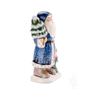 34th Starlight: Midnight Forest Santa With Sack of Gifts