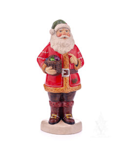 Father Christmas with Basket of Ornament Kugels