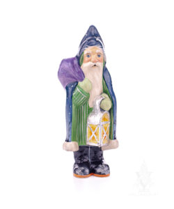 Winter Night's Lantern Santa