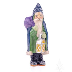 Winter Night's Lantern Santa
