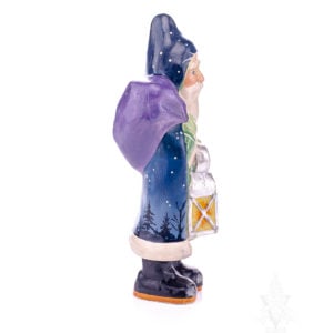 Winter Night's Lantern Santa