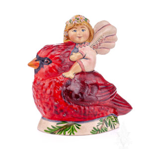 Angel Taking Flight on Cardinal