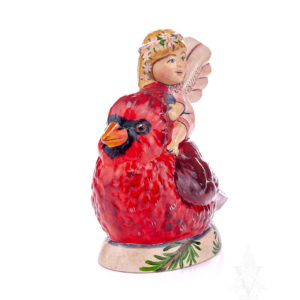 Angel Taking Flight on Cardinal