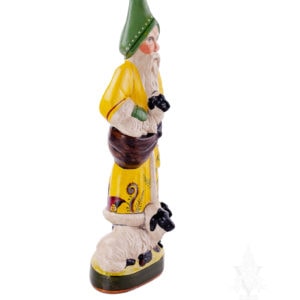 Fiddleheads & Ferns Spring Santa with Lambs