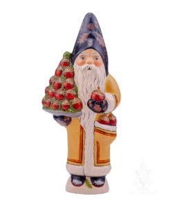 Fall Santa with Oak Leaves