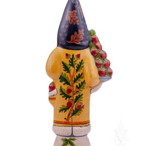 Fall Santa with Oak Leaves