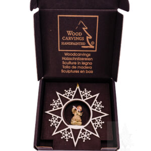 Star with Snowflakes Angel with Lante