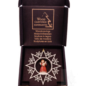 Star with Snowflake Angel with Guitar
