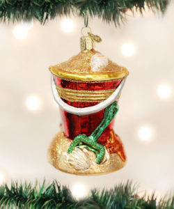 Beach Bucket Ornament