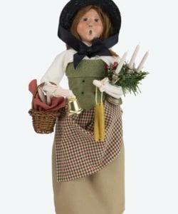 Woman Selling Candles