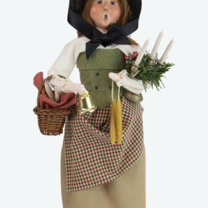 Woman Selling Candles