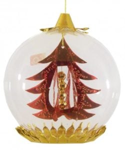Tree Kugeln in Red