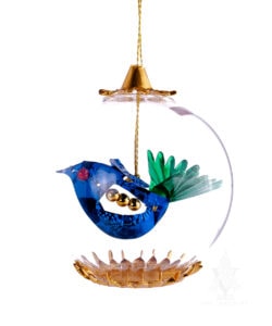 Resl Lenz Bird Kugeln in Blue