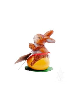 Ino Schaller Brown Bunny On Egg