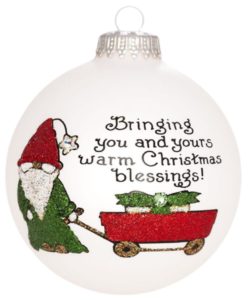 Gnome Blessings Ornament