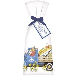 Blue Egg Truck Towel