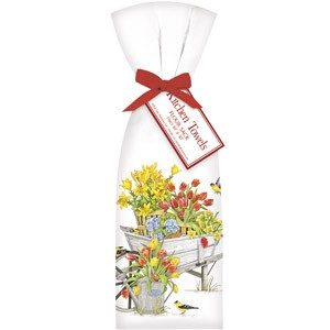 Tulip Wheelbarrow Towel