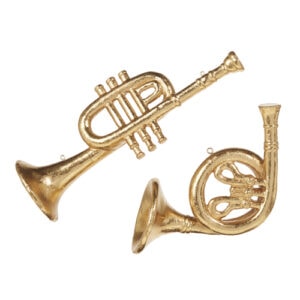 Trumpet Or French Horn Ornament
