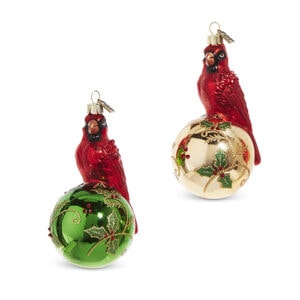 Elegant Cardinal Ornament