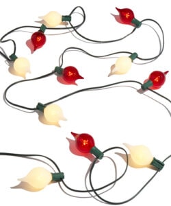 String Lights Red & White