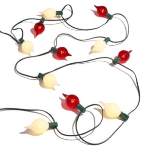 String Lights Red & White