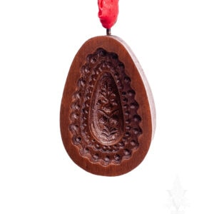 House on the Hill Egg with Flowers Mold