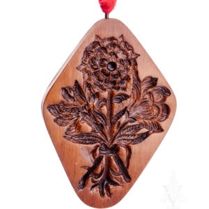 House on the Hill Three Blooms Mold