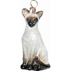 Siamese Cat Ornament