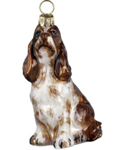 Springer Spaniel Sitting Ornament