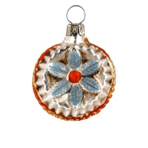 MAROLIN Blue Bloom Ornament