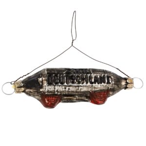 MAROLIN Glass Ornament Zeppelin - Airship