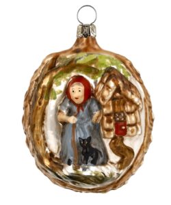 MAROLIN Glass Ornament Hansel & Gretel