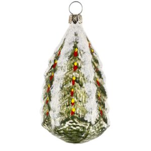 MAROLIN Glass Ornament Large Spruce