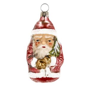 MAROLIN Glass Ornament Little Santa