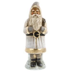 MAROLIN Santa With Sack On Base White