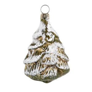 MAROLIN Glass Ornament Small Spruce