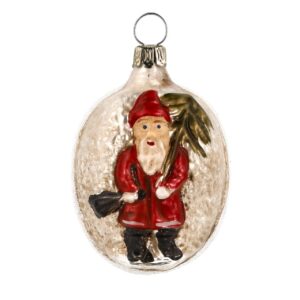 MAROLIN Glass Ornament Nicholas