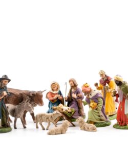MAROLIN 12 Piece Nativity (4.75 In)