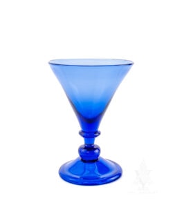 Jamestown Glass Historical Cobalt Beer Glass